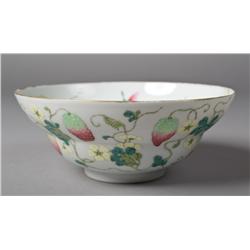 Chinese Famille Rose Porcelain Bowl