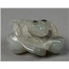 Image 3 : (2) Chinese Carved Jade Frogs
