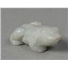 Image 4 : (2) Chinese Carved Jade Frogs