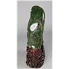 Image 3 : An Outstanding Spinach Jade Boulder