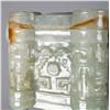 Image 4 : Chinese Carved Celadon Jade Tuloo and Cover