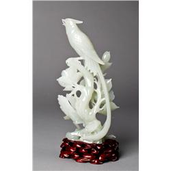Chinese Carved Jade Statue