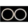 Image 1 : (2) Ivory Bangle Bracelets