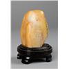 Image 2 : Chinese Carved Shoushan Stone with Stand