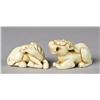 Image 1 : (2) Chinese Carved Stone Animalier Figures