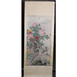 Chinese Scroll Painting Attributed to Zhou Zhimian