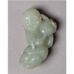 A Fine Chinese Carved Jade Toggle