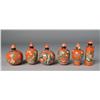 Image 1 : Matched Set Of Six Porcelain Snuff Bottles
