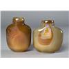 Image 2 : (2) Chinese Carved Agate Snuff Bottles
