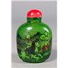 Image 1 : Chinese Reverse Painted Peking Glass Snuff Bottle