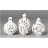 Image 1 : (3) Chinese Porcelain Snuff Bottles