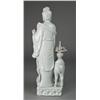 Image 2 : Chinese Blanc de Chine Statue of Xi Wang-Mu