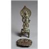 Image 1 : (2) Chinese Bronze, Statue and Pendant