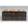 Image 1 : A Fine Chinese Hardwood and Inlaid Table Box