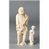 Image 1 : (2) Carved Ivory Figures