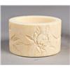 Image 3 : Chinese Carved Ivory Pot of Irises