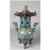 Image 1 : A Fine & Massive Chinese Qing Cloisonne Censer
