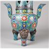 Image 3 : A Fine & Massive Chinese Qing Cloisonne Censer