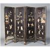 Image 1 : Chinese Qing Four Panel Inlaid Screen