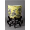 Image 1 : Chinese Qing Yellow Ground Mocai Planter