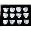Image 2 : Flowers of the 12 Months Porcelain Cups