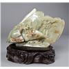 Image 1 : A Fine Chinese Jade Carving of a Landscape