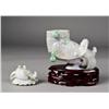 Image 2 : A Very Fine Chinese Jadeite Covered Rython Cup