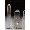 Image 2 : (6) Chinese Carved Crystal Prisms
