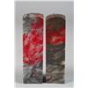 Image 1 : (2) Chinese Bloodstone Chops