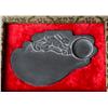 Image 1 : Chinese Carved Inkstone in Silk Box