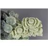Image 2 : A Fine Chinese Jade Carving of Crab and Flowers