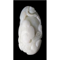 A Fine Chinese Carved Jade Boulder
