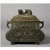 Image 1 : Chinese Carved Hardstone Covered Censor