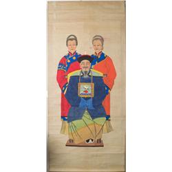 Chinese Ancestral Scroll Painting
