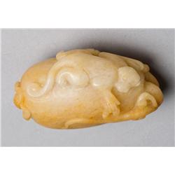 A Fine Chinese Jade Carved Melon