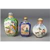 Image 1 : (3) Chinese Painted Enamel Snuff Bottles