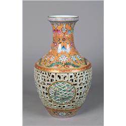 An Important Chinese Revolving Porcelain Vase