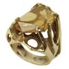 Image 1 : Gold and Citrine Ring