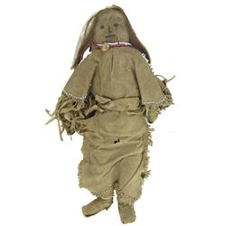 Plains Buckskin Doll