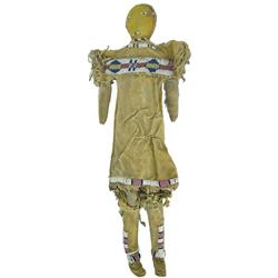 Plains Buckskin Doll