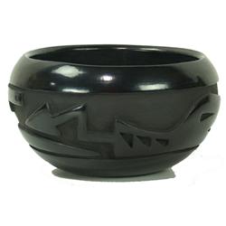 San Ildefonso Pottery Bowl- Christina Naranjo