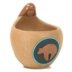 San Ildefonso Pottery- Dora & Tse-Pe