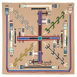 Navajo Rug/Weaving - Lucile Benally