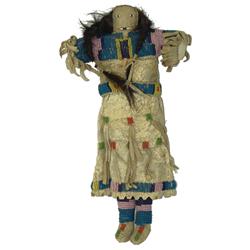 Plains Buckskin Doll