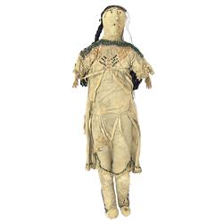 Plains Buckskin Doll