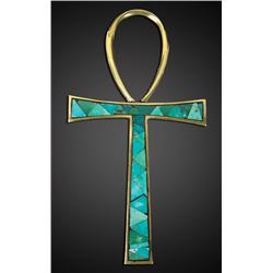 Zuni Inlay Cross