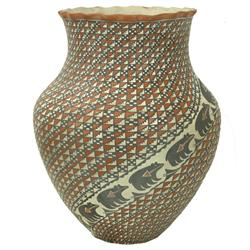 Acoma Pottery Jar- Mildred Antonio