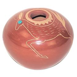 Santa Clara Seed Pot- Goldenrod (Gloria Garcia)