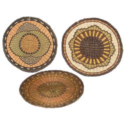 3 Hopi Baskets