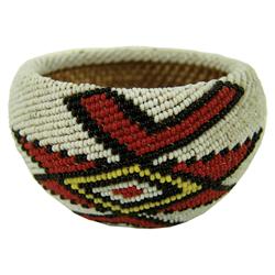 Paiute Beaded Basket